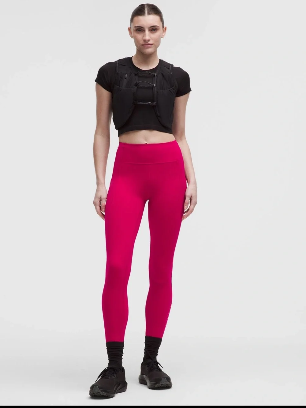 Lululemon Swift Speed HR Tight 25”, Mullberry Spark, Size 6